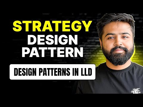 Strategy Design Pattern Explained with Real-World Example | Design Patterns in LLD