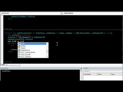 Treeview in MS Access: Part 1 - The basics, loading information into the treeview