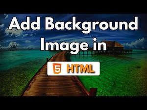 How to Add Full Screen Background in HTML for Beginners | Full Screen