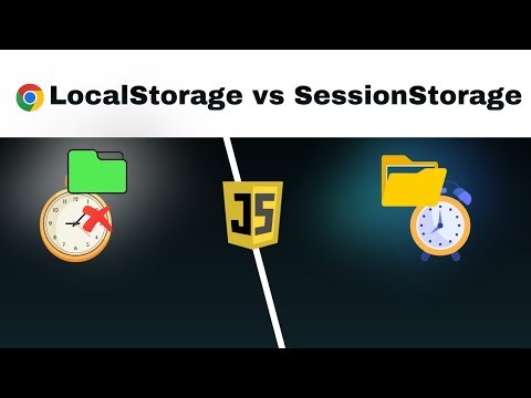 LocalStorage vs SessionStorage in JavaScript | Part 2 Practical Demo