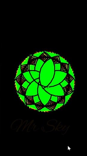 Python turtle Graphics Design #python #shorts #coding