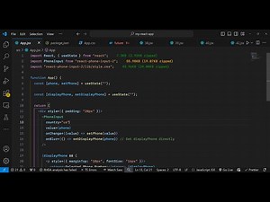 Build a React.js Phone Number Input with Country Code and Flag Using react-phone-input Library