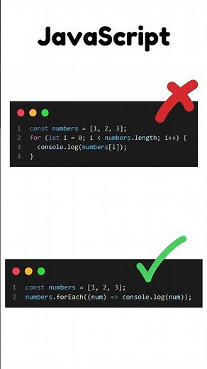 For vs ForEach: Choosing the Right Loop in JavaScript || For vs ForEach in JS
