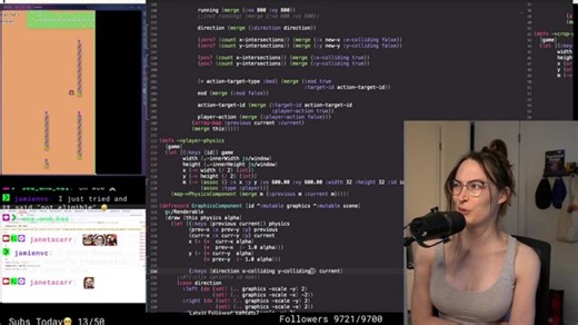 coding farming game cool stuff in clojurescript