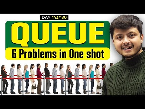 Lecture 97: Print all Elements in Queue | Implement Queue using Stack | Implement Stack using Queue