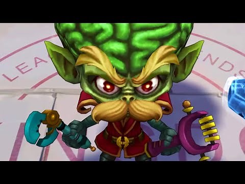 Alien Invader Heimerdinger Detailed Skin Spotlight - League of Legends