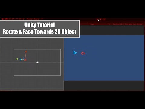 Rotate 2D Object To Face Another Object Unity 2D Tutorial