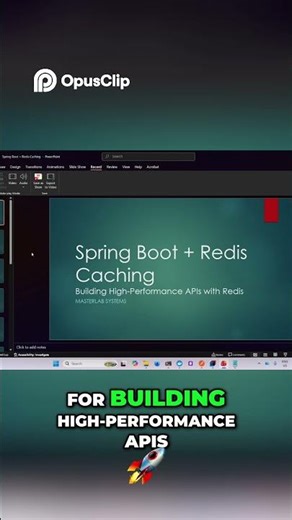Java Spring Boot + Redis Caching High Performance APIs!