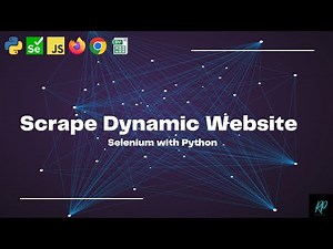 Scrape Dynamic Website using Selenium with Python | JS | PYTHON | SELENIUM | DYNAMIC