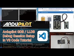 Ardupilot GDB / LLDB Debug Session Setup In VS Code Tutorial | Vimdrones
