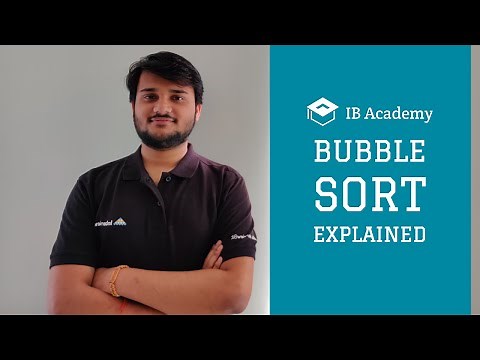 Bubble Sort Algorithm | Sorting Algorithms explained with an example