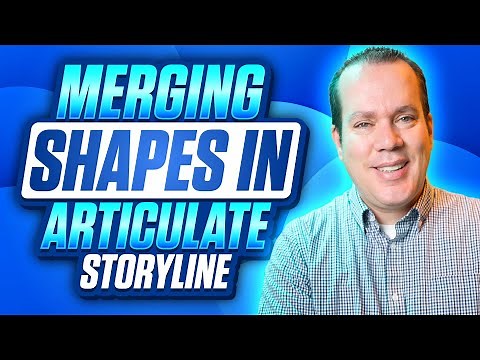 Create Custom Shapes Easily: Storyline's Merge Feature