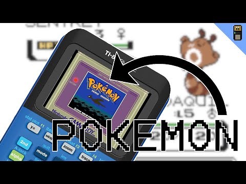Every Pokémon Game YOU Can Play on a TI-84+ CE and How YOU Can Play Them!