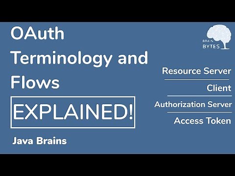 OAuth terminologies and flows explained - OAuth tutorial - Java Brains