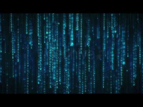 Binary Code 4K Long Loop Screensaver Live Wallpaper