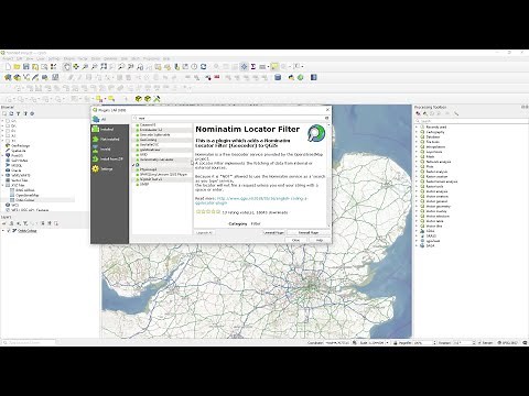 QGIS Nominatim Locator/Geocoder from OSM Project