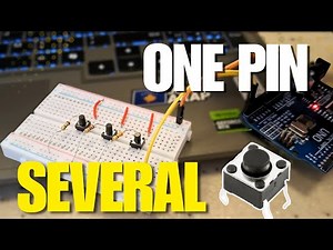 One Pin, Many Buttons! | Arduino Tutorial