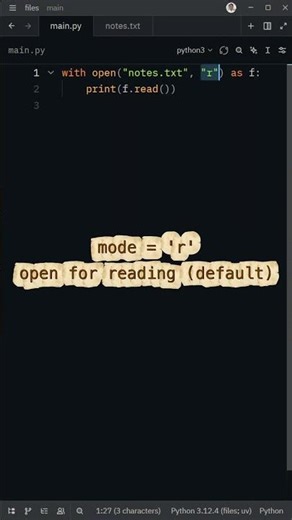 File handling in Python #coding #python