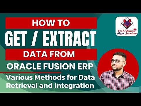 How to Retrieve Data from Oracle Fusion: Step-by-Step Guide | How to get data from oracle fusion