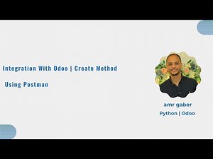 Json RPC | Integration With Odoo | Create Method | Postman #04 - Arabic