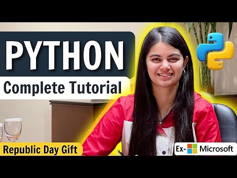 Python Tutorial for Beginners (Full Course) at ‪@shradhaKD‬ | Republic Day Gift