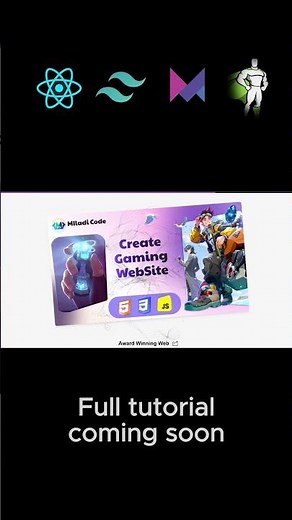 Create a 3D Animated Portfolio Website | HTML, CSS, JavaScript, GSAP & Spline Tutorial