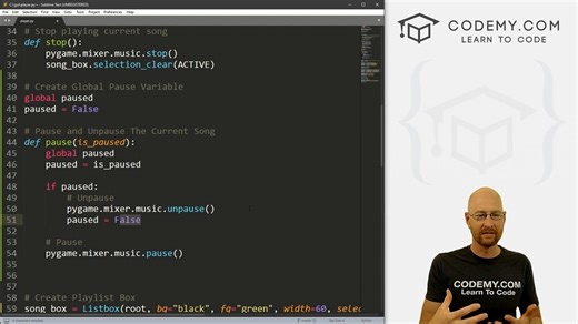 #88--MP3-Player-Pause-Button-pt2-Python-Tkinter-GUI-Tutorial