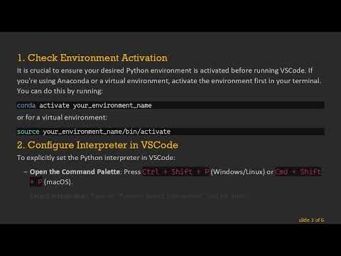 How to Successfully Select Python Interpreter in VSCode
