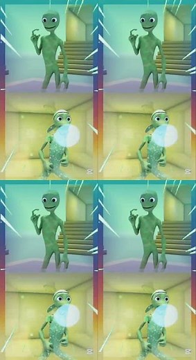 7. Intergalactic Dance Vibes 🛸✨ #aliendance #coffindance #alienremix