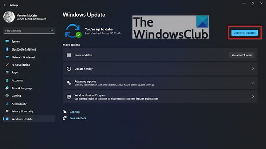 How to manually update Windows 11/10