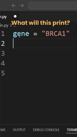 Python String Variable 🧬🐍
