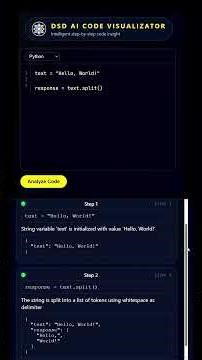 How to visualize the python code with LLM?
