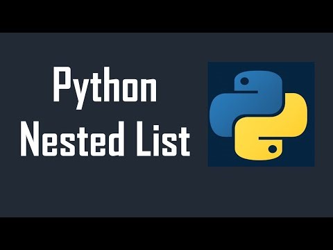 15. Nested List in Python