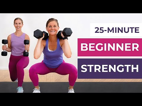 25-Minute Full Body Dumbbell Workout (Beginner)