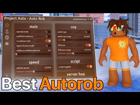 The BEST Roblox Jailbreak Script *NO KEY* Auto Rob + Auto Arrest!