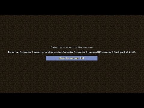 Minecraft Error Message - Internal Exception Error #minecraft #error