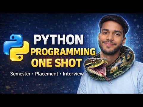 Python Programming | Python Tutorial for Beginners | Complete Python Course | Python for Beginners