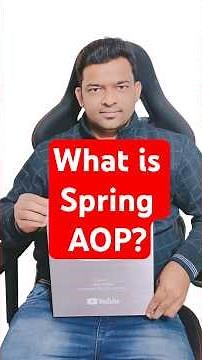 What is Spring AOP? #java #springplatform #javainterview #springboot #coding #education