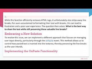 How to Extract HTML textContent Without Removing Line Breaks