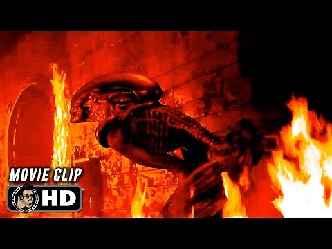 Fire Scene | ALIEN 3 (1992) Movie CLIP HD