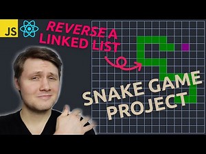 I Built A Snake Game By Reversing A Linked List (JavaScript & React project tutorial)
