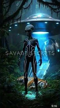 UFO Heals Injured Tiger… Scientists Are Speechless #facts #animals #wildlife