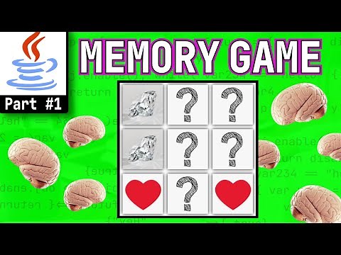 Build Memory Card Matching Game in Java | Part #1 | JavaFX Tutorial