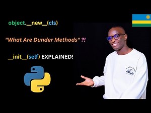 Understanding Dunder (Magic) Methods in Python | OOP Made Simple in Kinyarwanda 🇷🇼