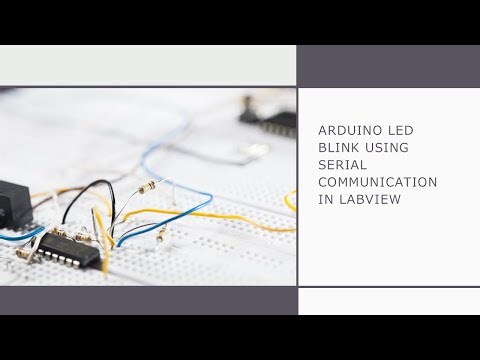 Arduino LED Blink Using Serial Communication in LabVIEW