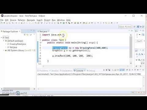 Using Building Java Programs DrawingPanel with Eclipse