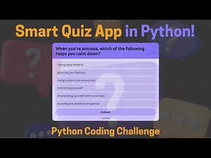 49. Python OOPs Practice:🔥 Build a Smart Quiz App in Python