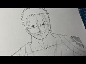 COMO DESENHAR ZORO
