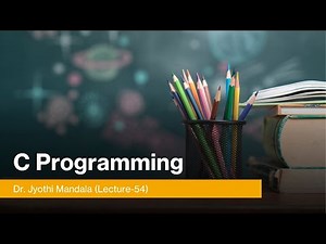 C Programming: Lecture #54: Array of Structures