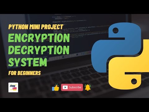 #15 Encryption Decryption System | Python Mini Project | Jr. Eternal